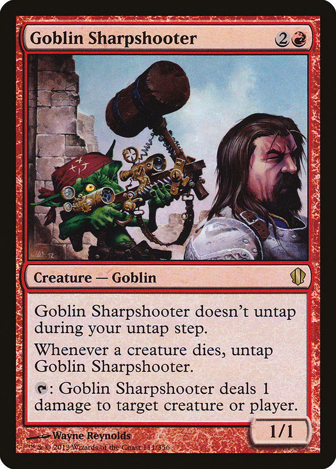 Goblin Sharpshooter [Commander 2013] | Good Games Adelaide SA