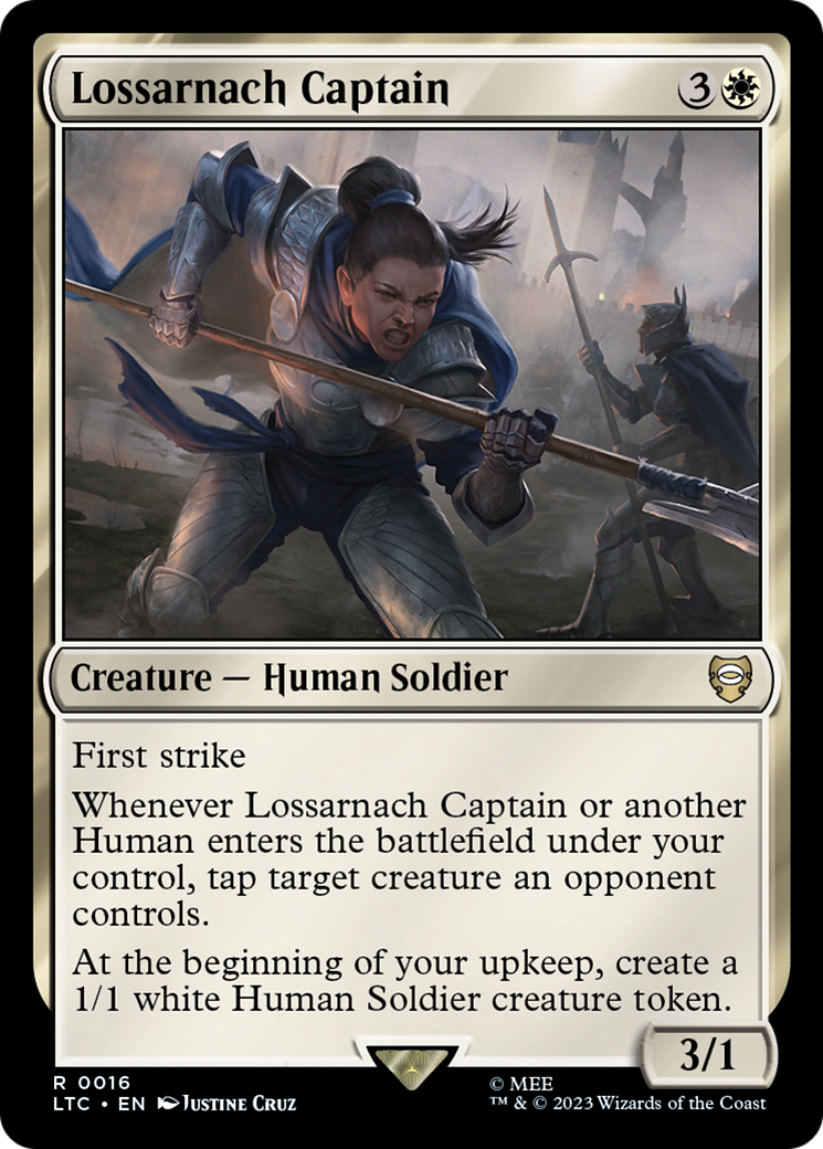 Lossarnach Captain [The Lord of the Rings: Tales of Middle-Earth Commander] | Good Games Adelaide SA