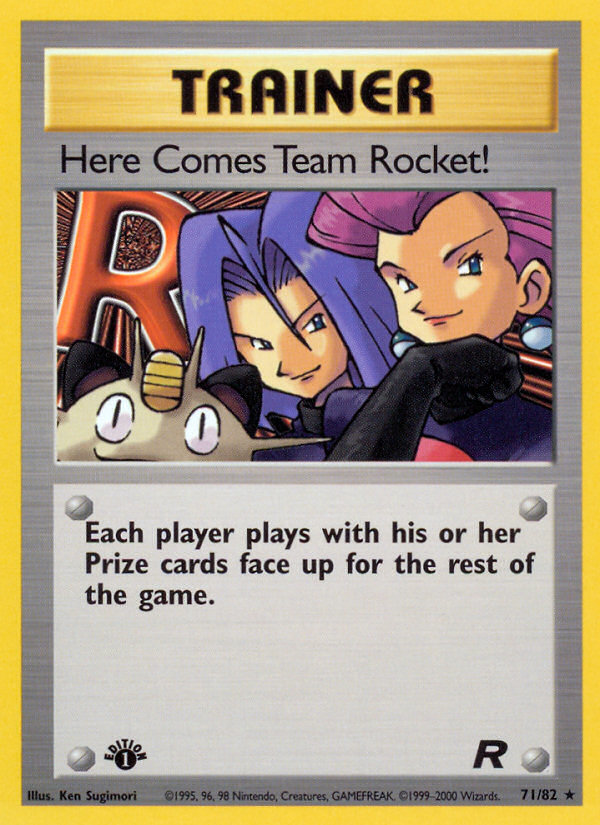 Here Comes Team Rocket! (71/82) [Team Rocket 1st Edition] | Good Games Adelaide SA