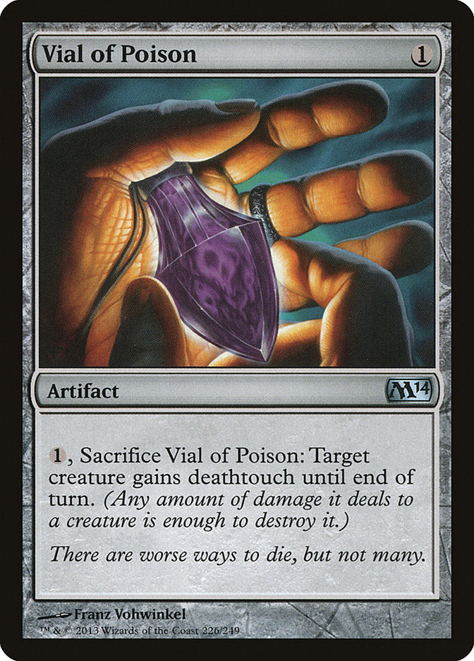Vial of Poison 226 (Magic 2014 (M14))  - Foil | Good Games Adelaide SA