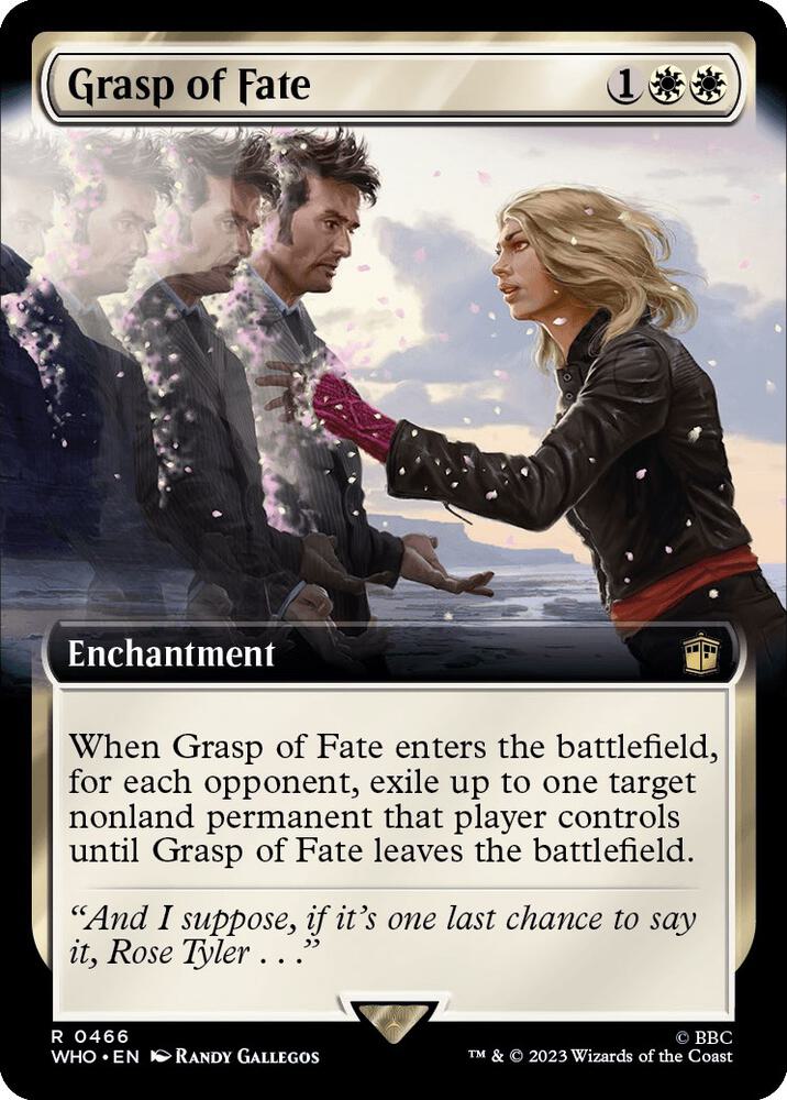 Grasp of Fate 466 (Universes Beyond: Doctor Who)  - Foil | Good Games Adelaide SA