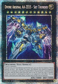 Divine Arsenal AA-ZEUS - Sky Thunder (Starlight Rare) [PHRA-EN045] Starlight Rare | Good Games Adelaide SA
