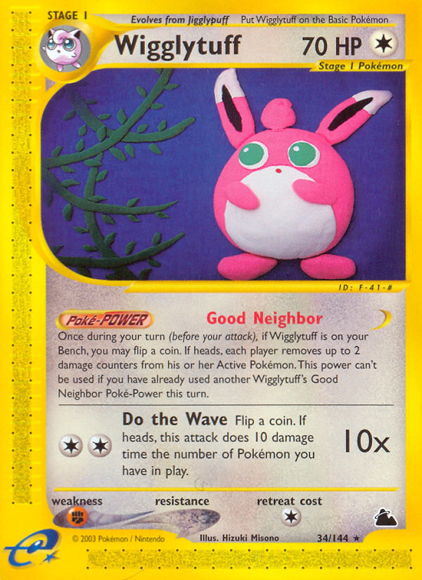 Wigglytuff (34/144) [Skyridge] | Good Games Adelaide SA