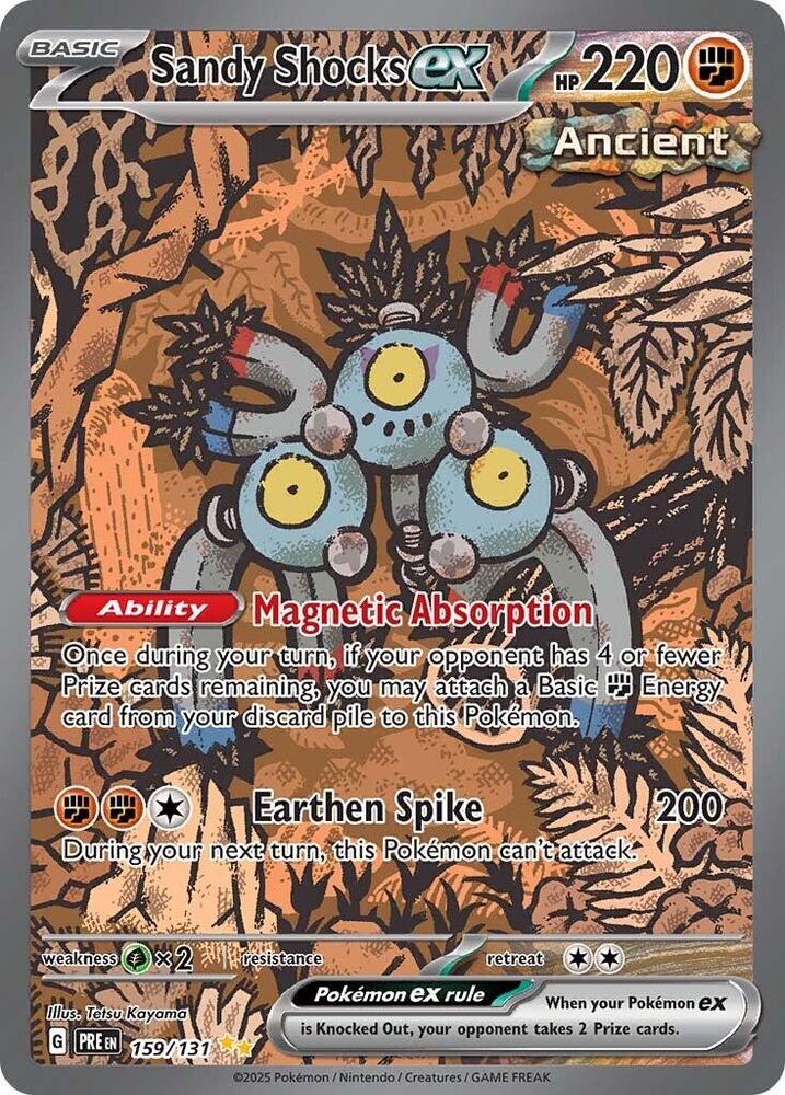 Sandy Shocks ex (159/131) [Scarlet & Violet: Prismatic Evolutions] | Good Games Adelaide SA