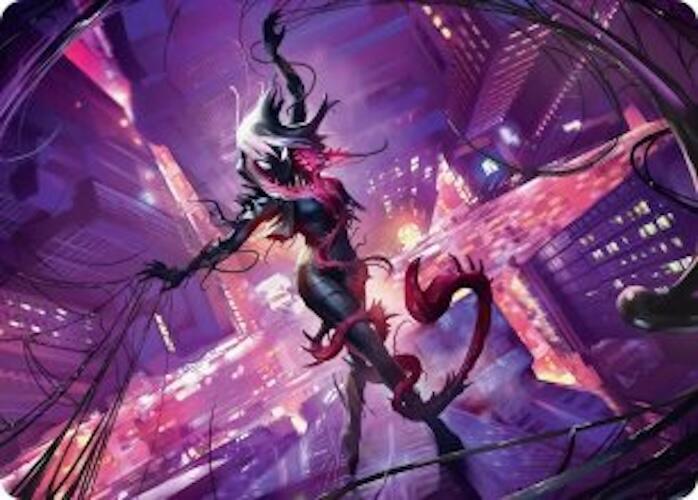 Gwenom Remorseless Art Card 8 (Art Series: Marvel's Spider-Man)  | Good Games Adelaide SA
