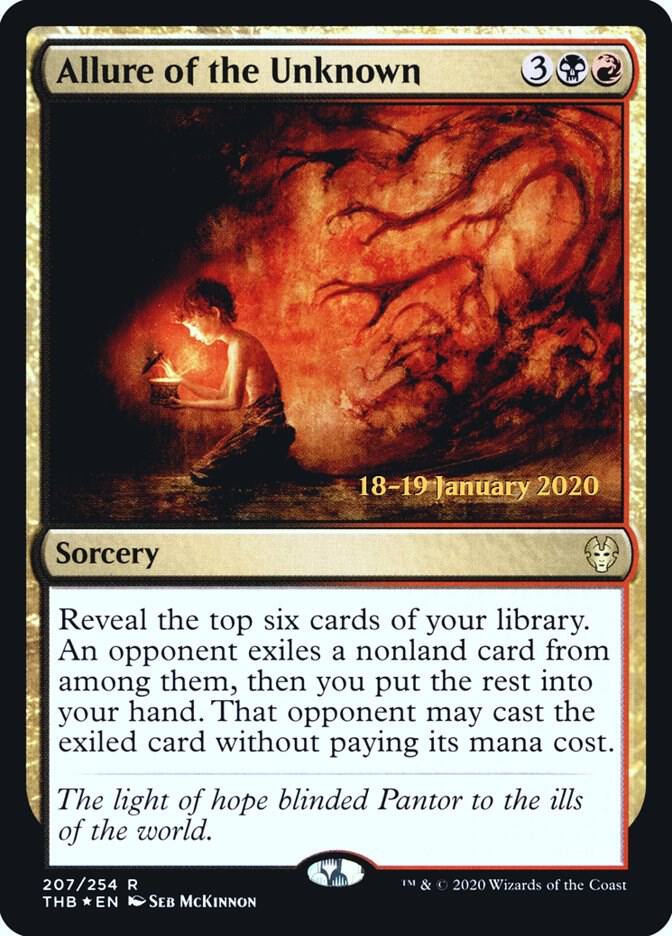Allure of the Unknown 207 (Prerelease Cards)  - Foil | Good Games Adelaide SA