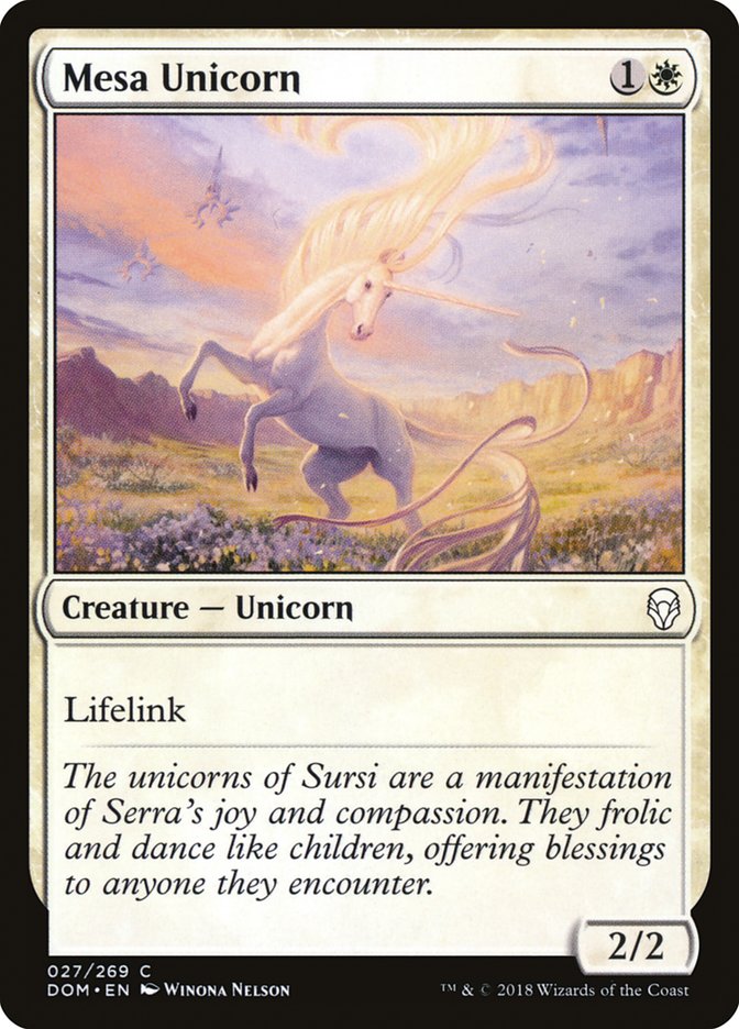 Mesa Unicorn [Dominaria] | Good Games Adelaide SA