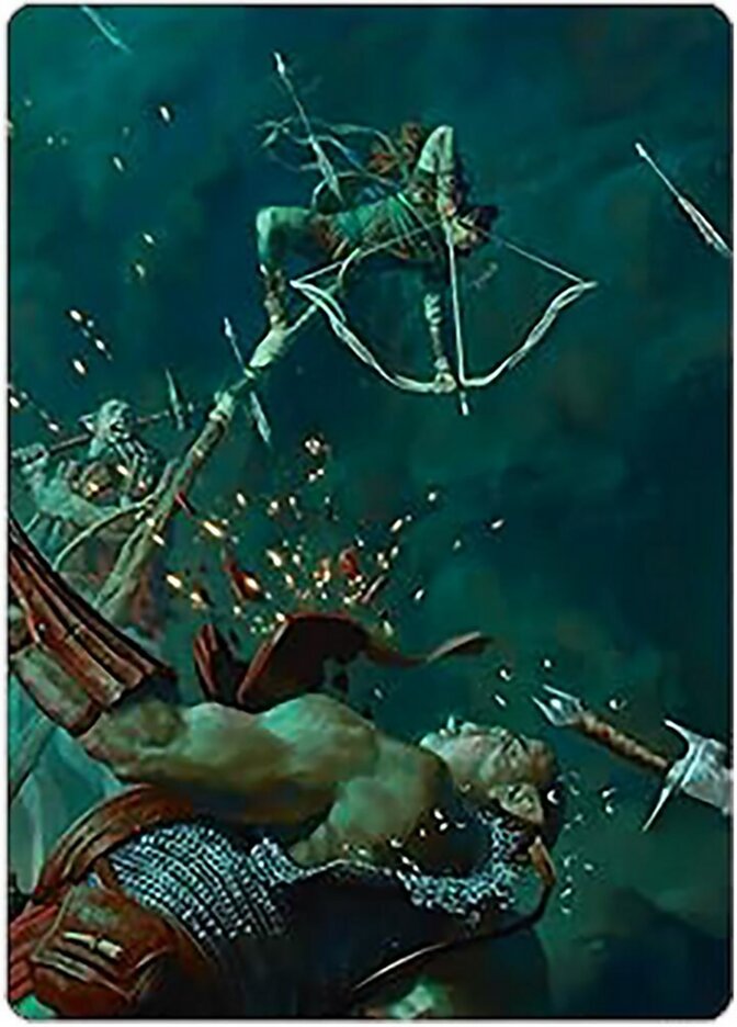 Legolas's Quick Reflexes // Legolas's Quick Reflexes 3 (Art Series: Universes Beyond: The Lord of the Rings: Tales of Middle-earth)  | Good Games Adelaide SA