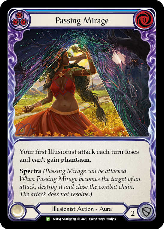 Passing Mirage [LGS094] (Promo)  Cold Foil | Good Games Adelaide SA