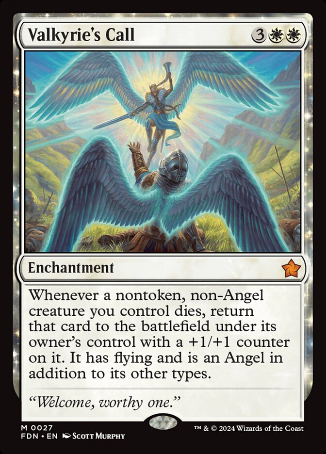 Valkyrie's Call 27 (Foundations)  - Foil | Good Games Adelaide SA