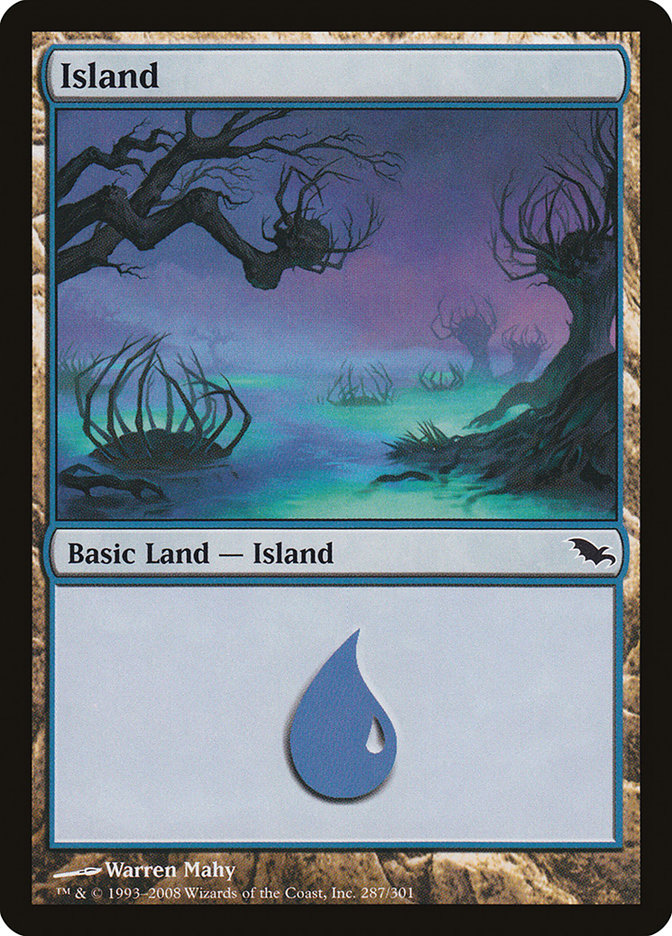 Island (287) [Shadowmoor] | Good Games Adelaide SA