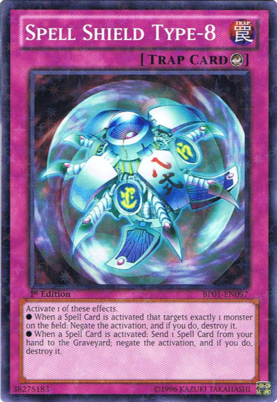 Spell Shield Type-8 [BP01-EN097] Starfoil Rare | Good Games Adelaide SA
