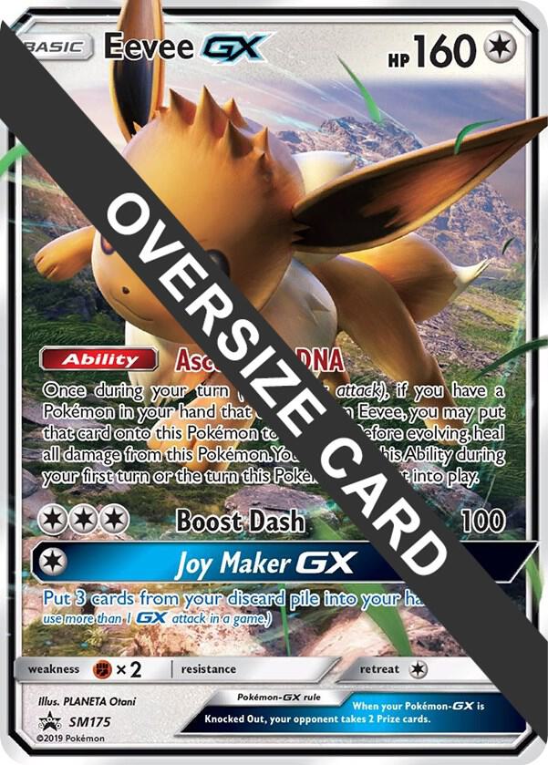 Eevee GX SM175 SM Black Star Promo SM175 (Jumbo Cards)  - Holofoil | Good Games Adelaide SA