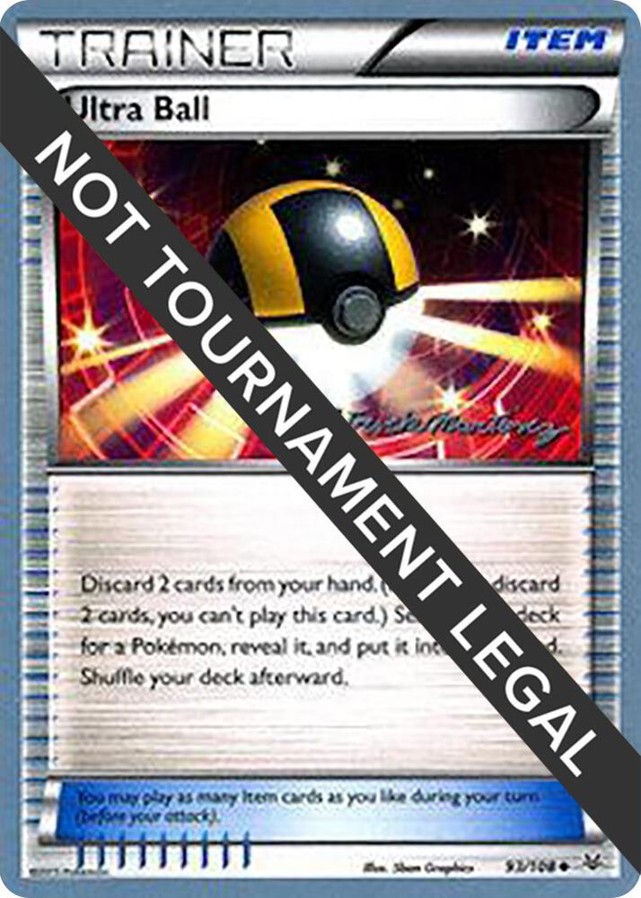 Ultra Ball 2015 Patrick Martinez 93/108 (World Championship Decks)  | Good Games Adelaide SA