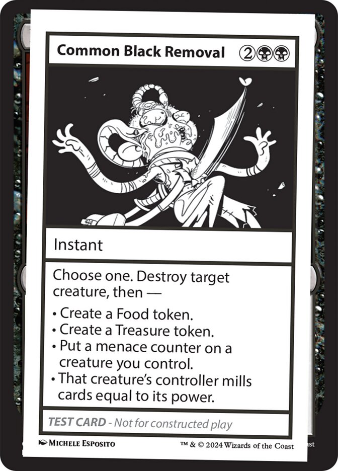 Common Black Removal  (Mystery Booster 2 Playtest Cards)  | Good Games Adelaide SA