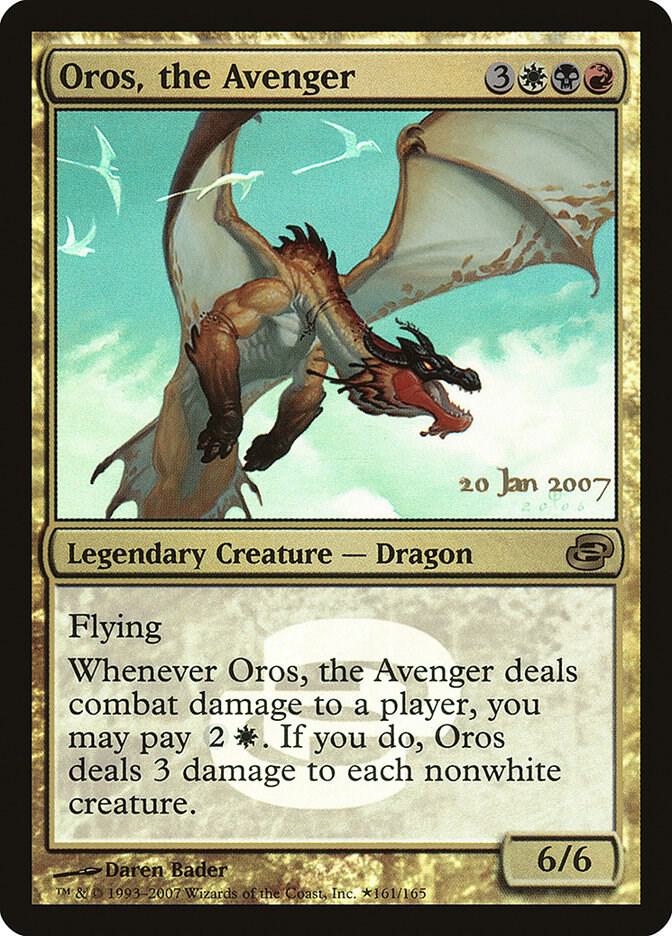 Oros the Avenger 161 (Prerelease Cards)  - Foil | Good Games Adelaide SA