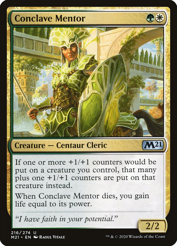 Conclave Mentor [Core Set 2021] | Good Games Adelaide SA