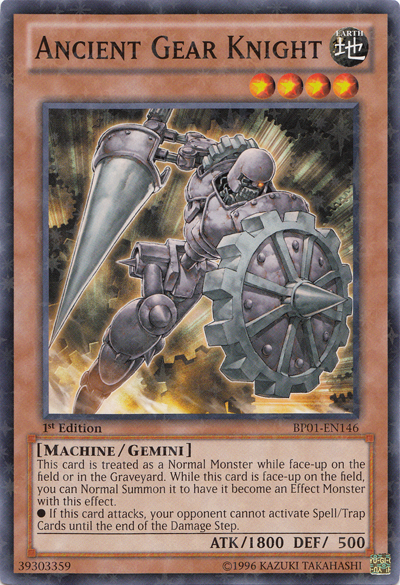 Ancient Gear Knight [BP01-EN146] Starfoil Rare | Good Games Adelaide SA