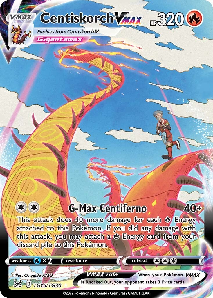 Centiskorch VMAX (TG15/TG30) [Sword & Shield: Lost Origin] | Good Games Adelaide SA