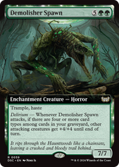 Demolisher Spawn (Extended Art) [Duskmourn: House of Horror Commander] | Good Games Adelaide SA