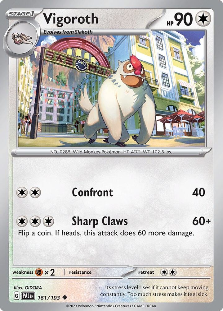 Vigoroth 161/193 (SV02: Paldea Evolved)  | Good Games Adelaide SA