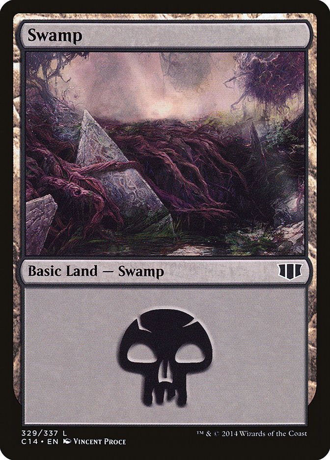 Swamp (329) [Commander 2014] | Good Games Adelaide SA