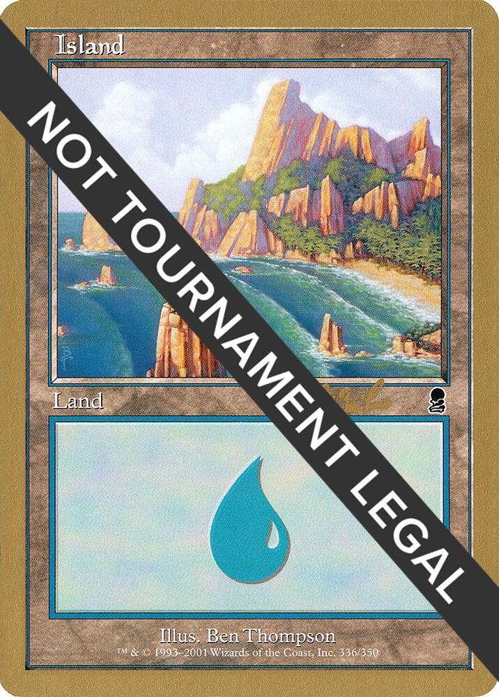 Island 336 2002 Carlos Romao ODY cr336/153 (World Championship Decks)  | Good Games Adelaide SA