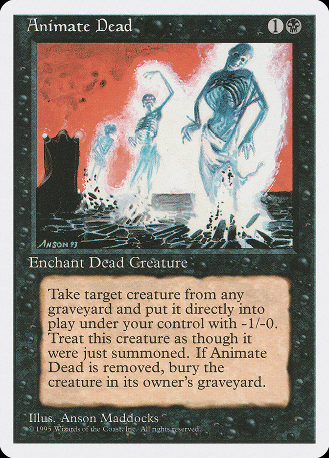 Animate Dead [Fourth Edition] | Good Games Adelaide SA