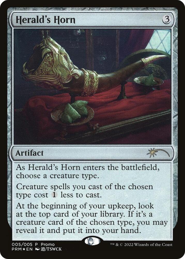 Heralds Horn Year of the Tiger 2022 5 (Unique and Miscellaneous Promos)  - Foil | Good Games Adelaide SA