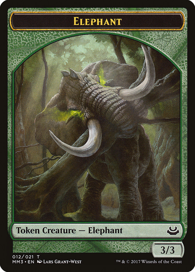 Elephant Token [Modern Masters 2017 Tokens] | Good Games Adelaide SA