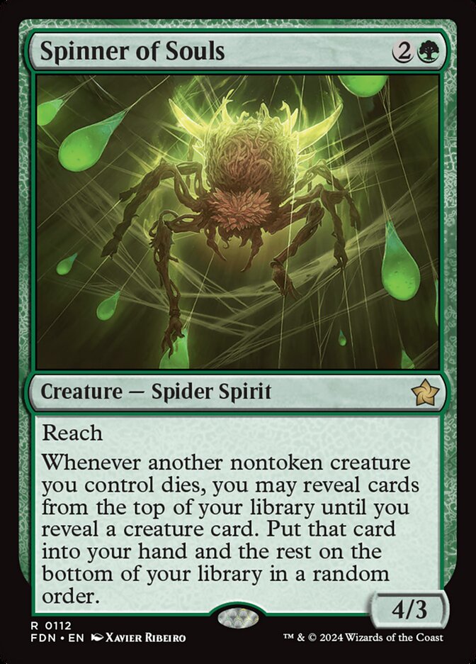 Spinner of Souls 112 (Foundations)  - Foil | Good Games Adelaide SA