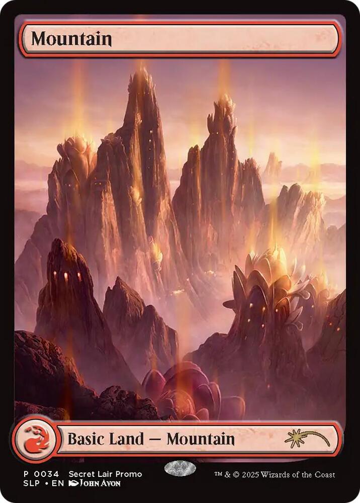 Mountain 34 (Secret Lair Showdown)  - Full Art | Good Games Adelaide SA