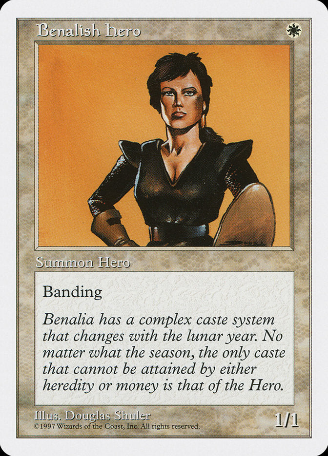 Benalish Hero [Fifth Edition] | Good Games Adelaide SA