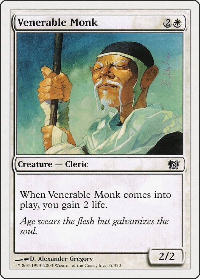 Venerable Monk 55 (8th Edition)  - Foil | Good Games Adelaide SA