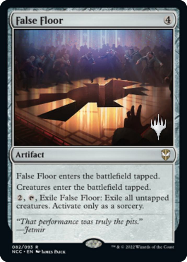 False Floor 82 (Promo Pack: Streets of New Capenna)  - Foil | Good Games Adelaide SA