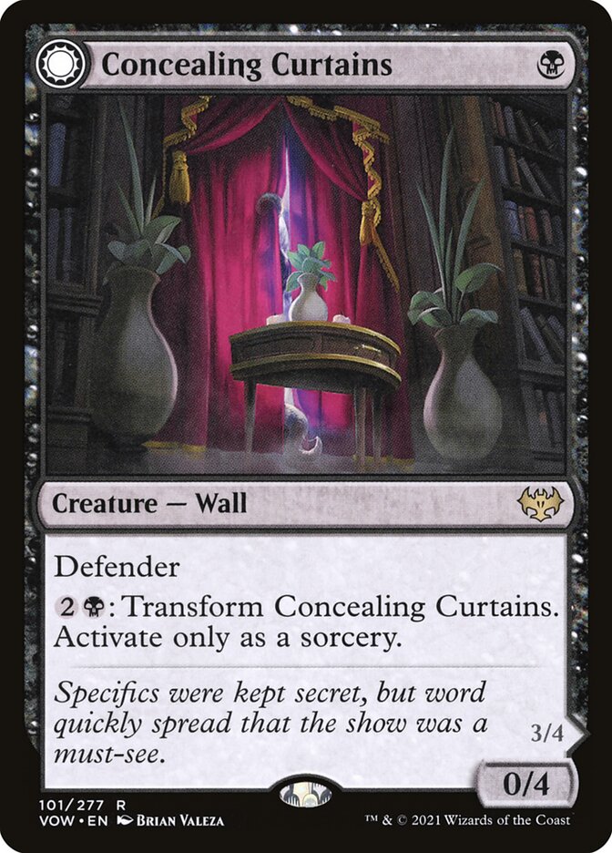 Concealing Curtains // Revealing Eye 101 (Innistrad: Crimson Vow)  | Good Games Adelaide SA