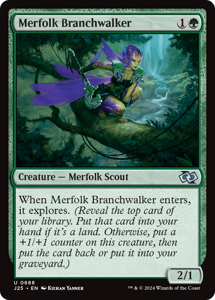 Merfolk Branchwalker [Foundations Jumpstart] | Good Games Adelaide SA