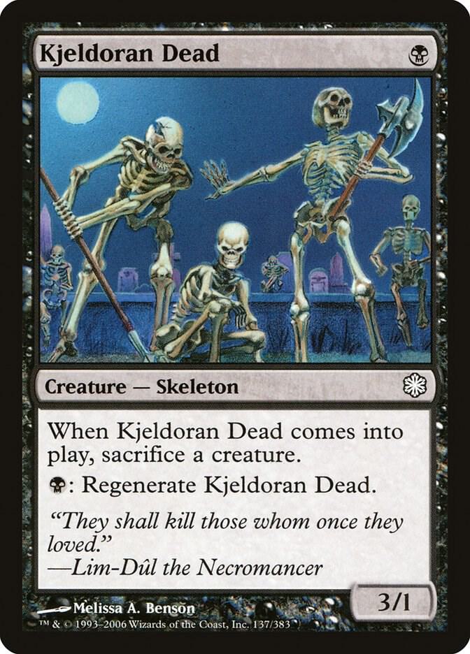 Kjeldoran Dead 137 (Coldsnap Theme Deck Reprints)  | Good Games Adelaide SA