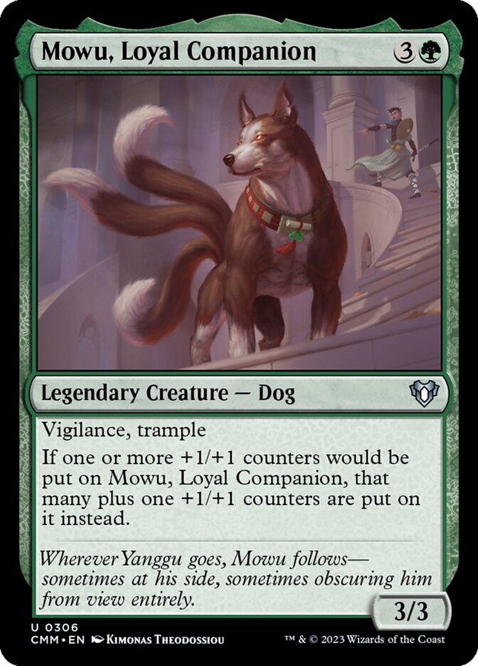 Mowu, Loyal Companion 306 (Commander Masters)  | Good Games Adelaide SA