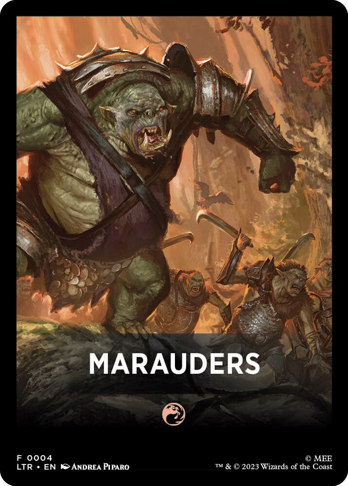 Marauders Theme Card 4 (Universes Beyond: The Lord of the Rings: Tales of Middle-earth)  | Good Games Adelaide SA
