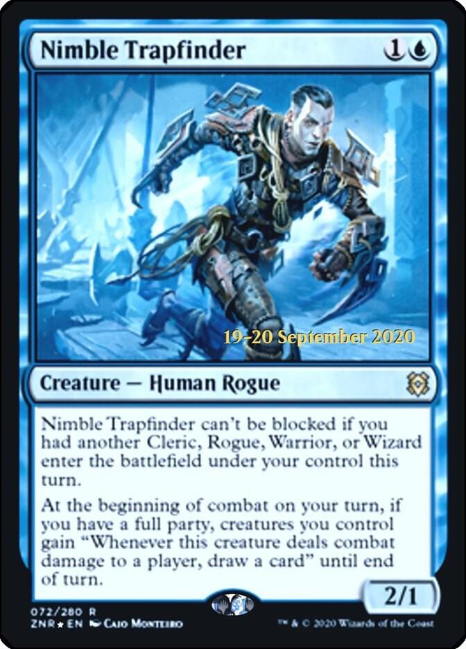 Nimble Trapfinder 72 (Prerelease Cards)  - Foil | Good Games Adelaide SA