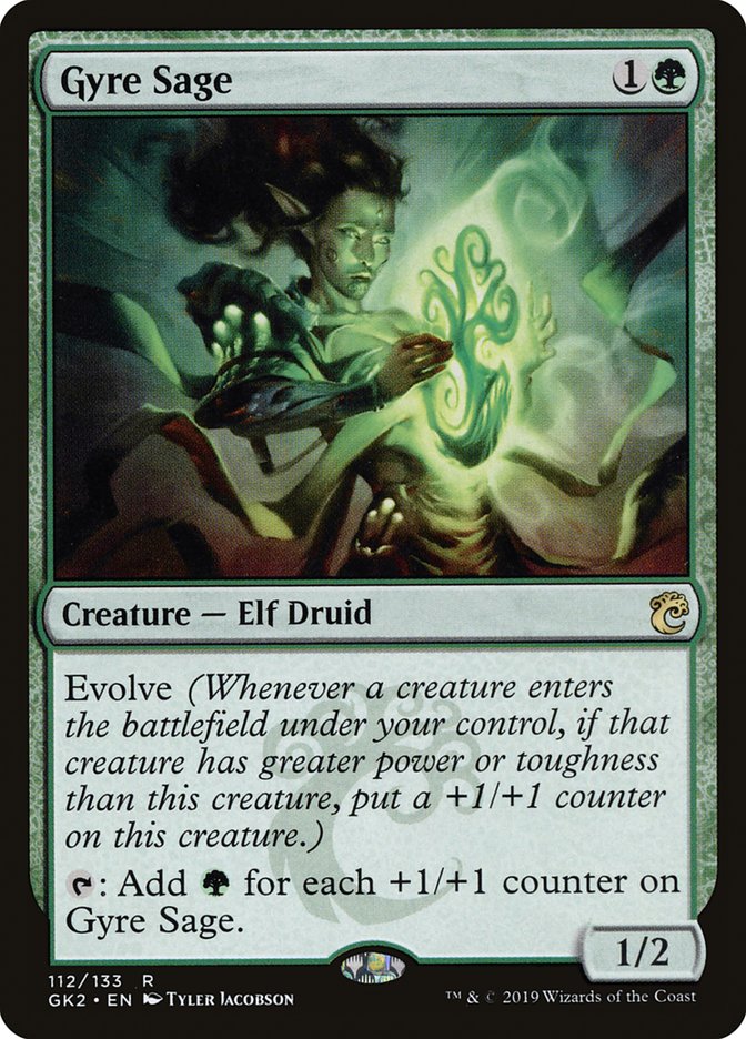 Gyre Sage [Ravnica Allegiance Guild Kit] | Good Games Adelaide SA