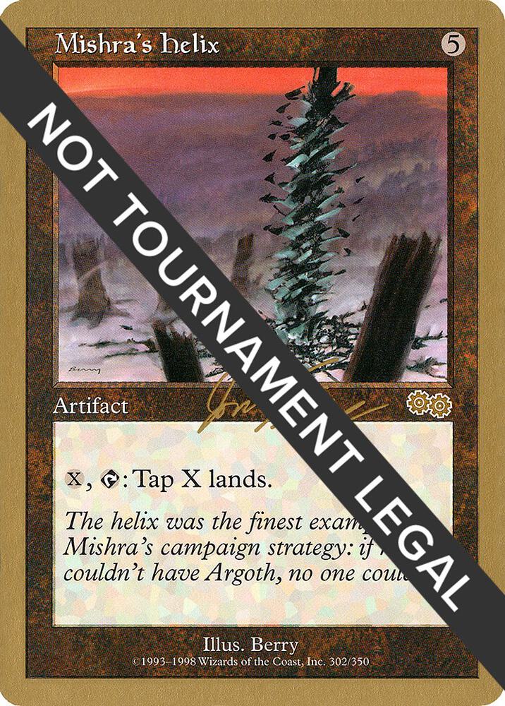 Mishras Helix 2000 Jon Finkel USG jf302/117 (World Championship Decks)  | Good Games Adelaide SA