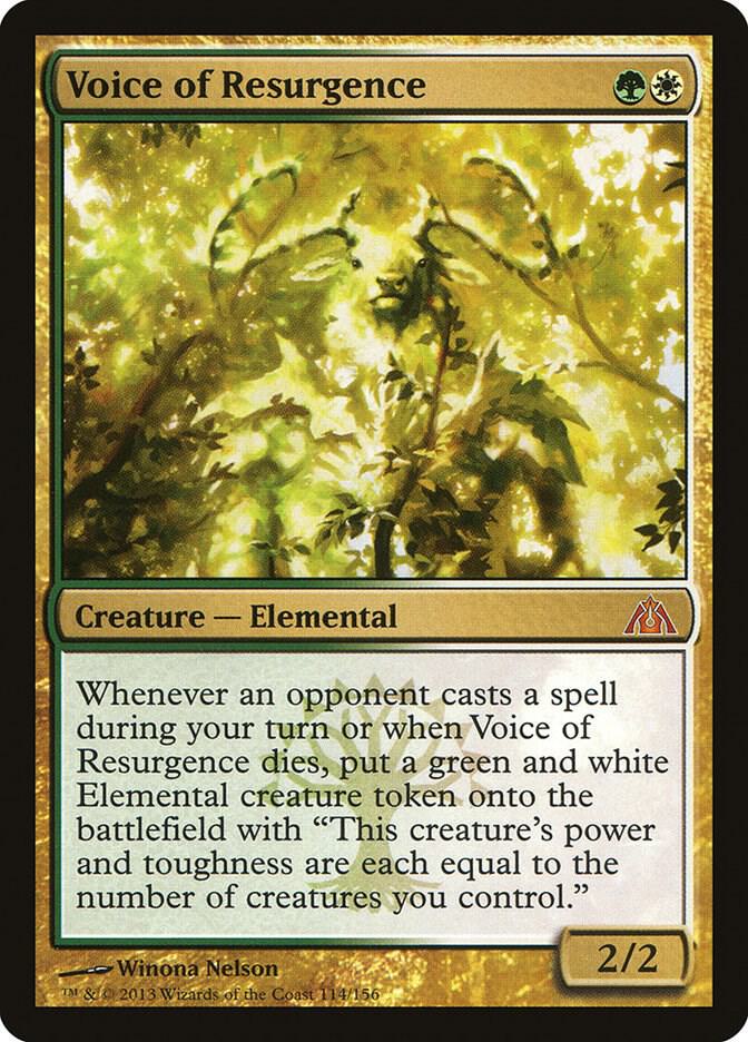 Voice of Resurgence 114 (Dragon's Maze)  - Foil | Good Games Adelaide SA