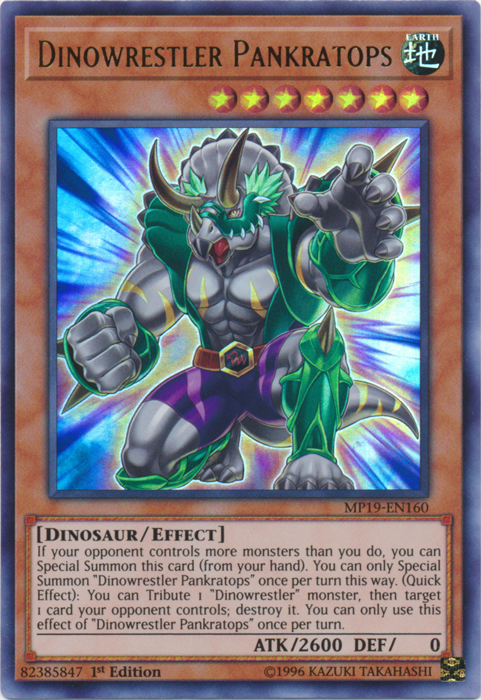 Dinowrestler Pankratops [MP19-EN160] Ultra Rare | Good Games Adelaide SA