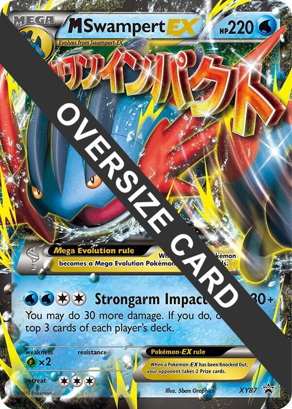 M Swampert EX XY87 XY87 (Jumbo Cards)  - Holofoil | Good Games Adelaide SA