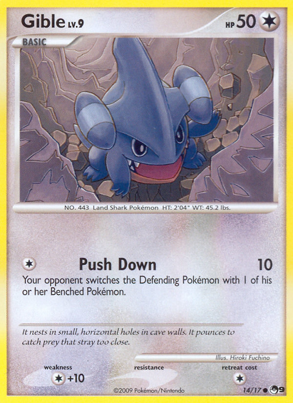 Gible (14/17) [POP Series 9] | Good Games Adelaide SA