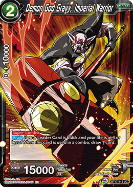 Demon God Gravy, Imperial Warrior (BT17-118) [Ultimate Squad] | Good Games Adelaide SA