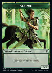 Horror // Centaur Double-sided Token [Commander Legends: Battle for Baldur's Gate Tokens] | Good Games Adelaide SA