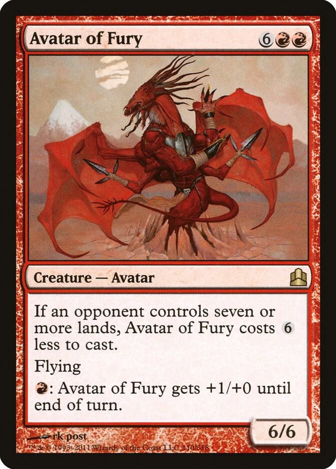 Avatar of Fury 110 (Commander)  | Good Games Adelaide SA